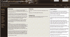 Desktop Screenshot of cundiffgenealogy.org