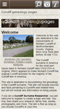 Mobile Screenshot of cundiffgenealogy.org